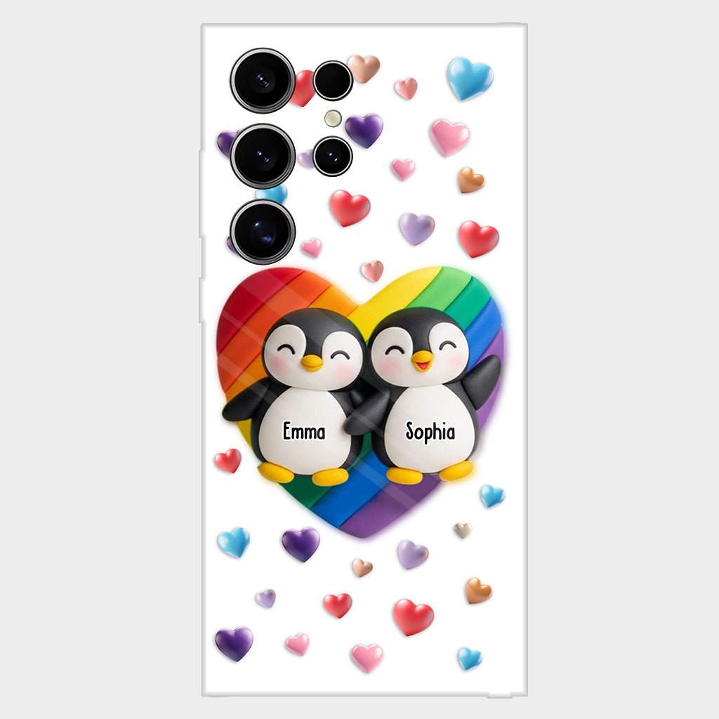 Love Is Love - Personalized LGBT Support Full Print Phone Case
