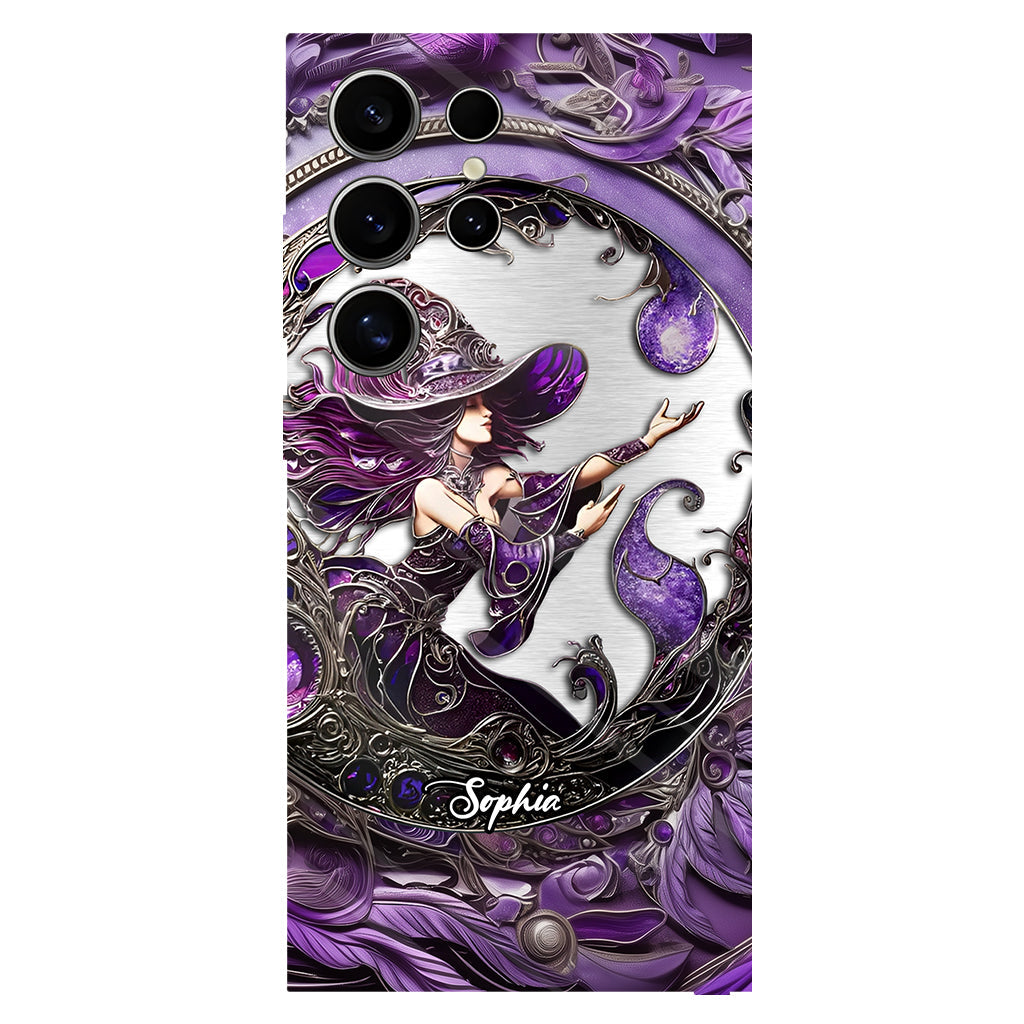 Beautiful Witch - Personalized Witch Full Print Phone Case