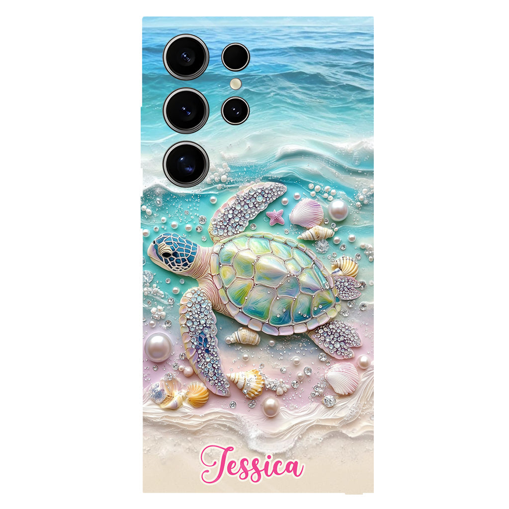 Love Turtles - Personalized Turtle Full Print Phone Case
