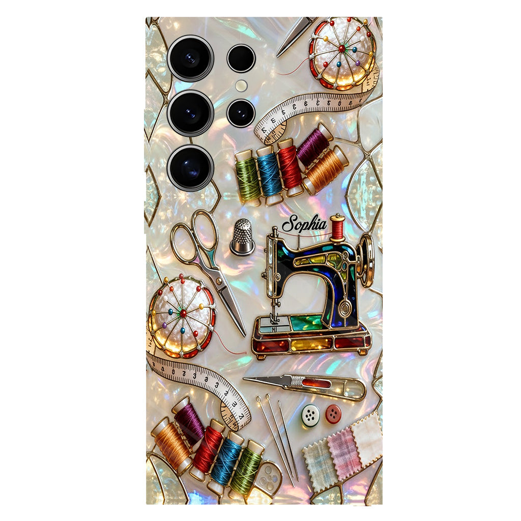 Love Sewing - Personalized Sewing Full Print Phone Case