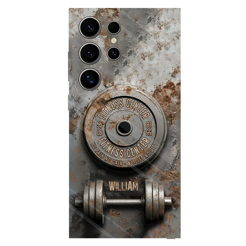 No Pain No Gain - Personalized Fitness Full Print Phone Case