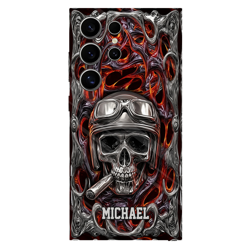 Ride Or Die - Personalized Biker Full Print Phone Case