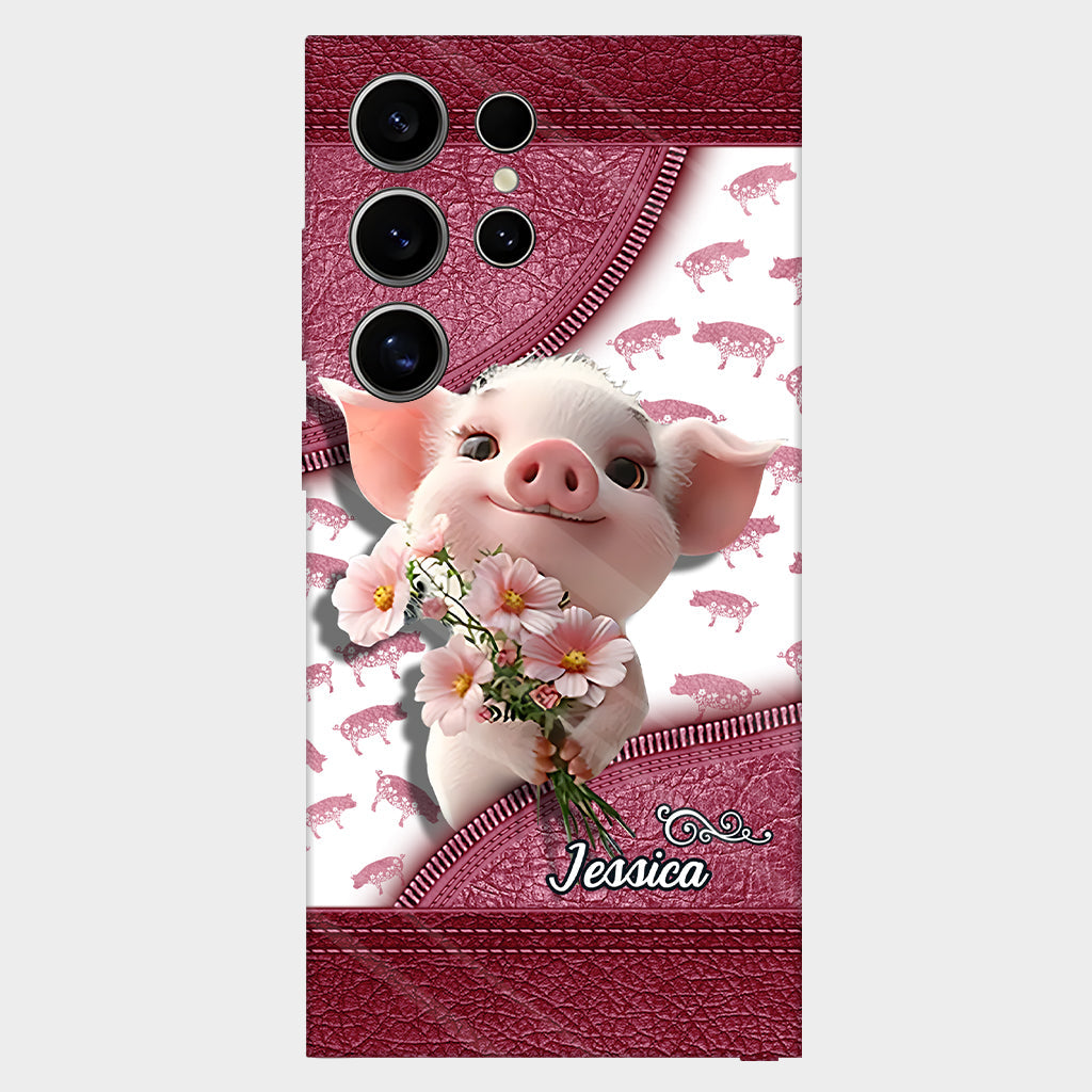 Love Pig - Personalized Pig Lover Full Print Phone Case