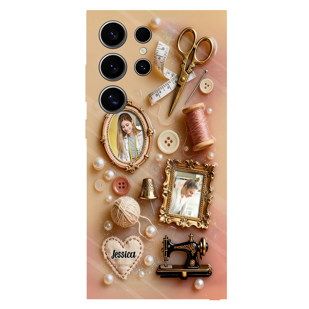 Love Sewing - Personalized Sewing Full Print Phone Case