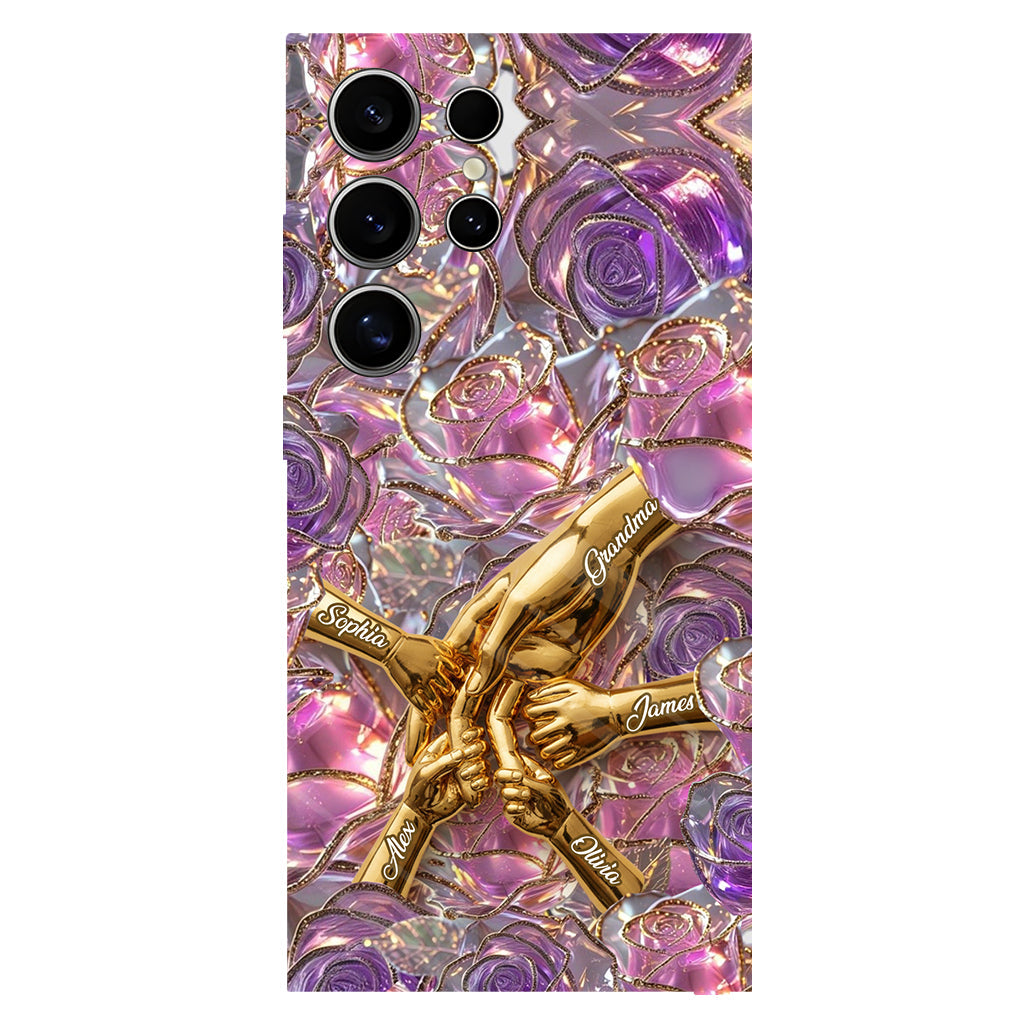 Holding Hands - Personalized Mother Full Print Phone Case