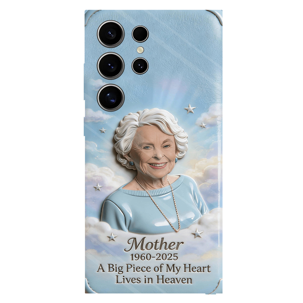 Custom Any Photo - A Big Piece Of My Heart - Personalized Memorial Full Print Phone Case