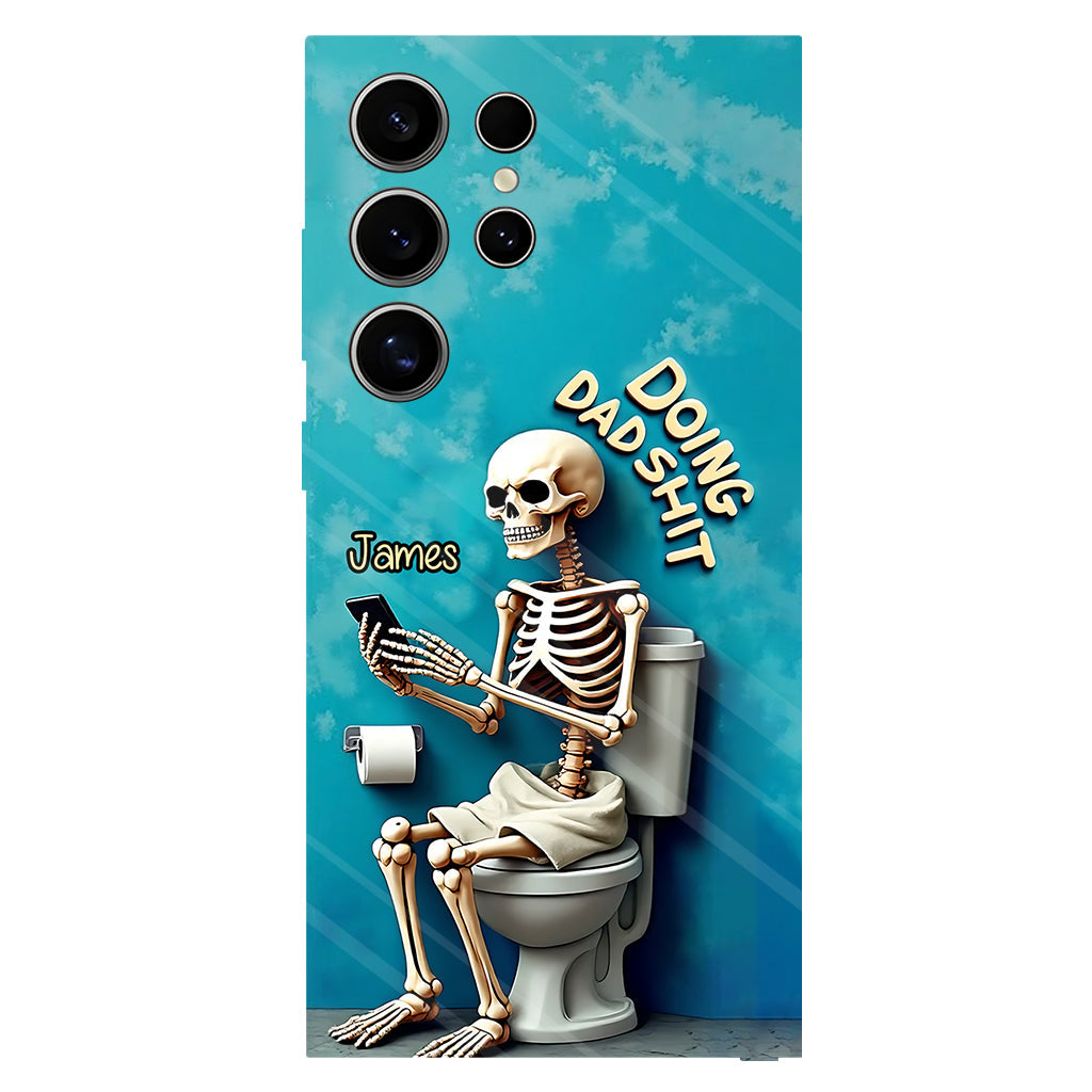Doing Dad Shit - Personalized Father Full Print Phone Case