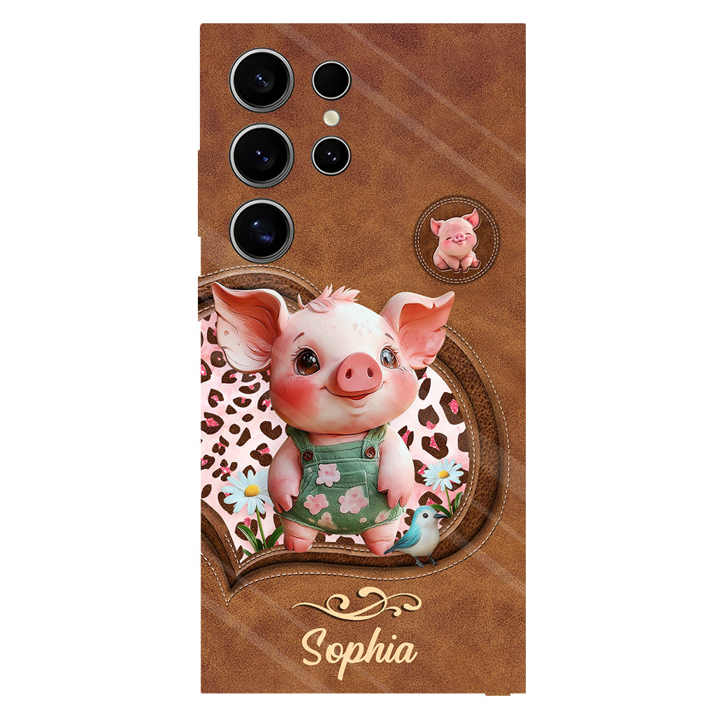 Cute Pig - Personalized Pig Lover Full Print Phone Case