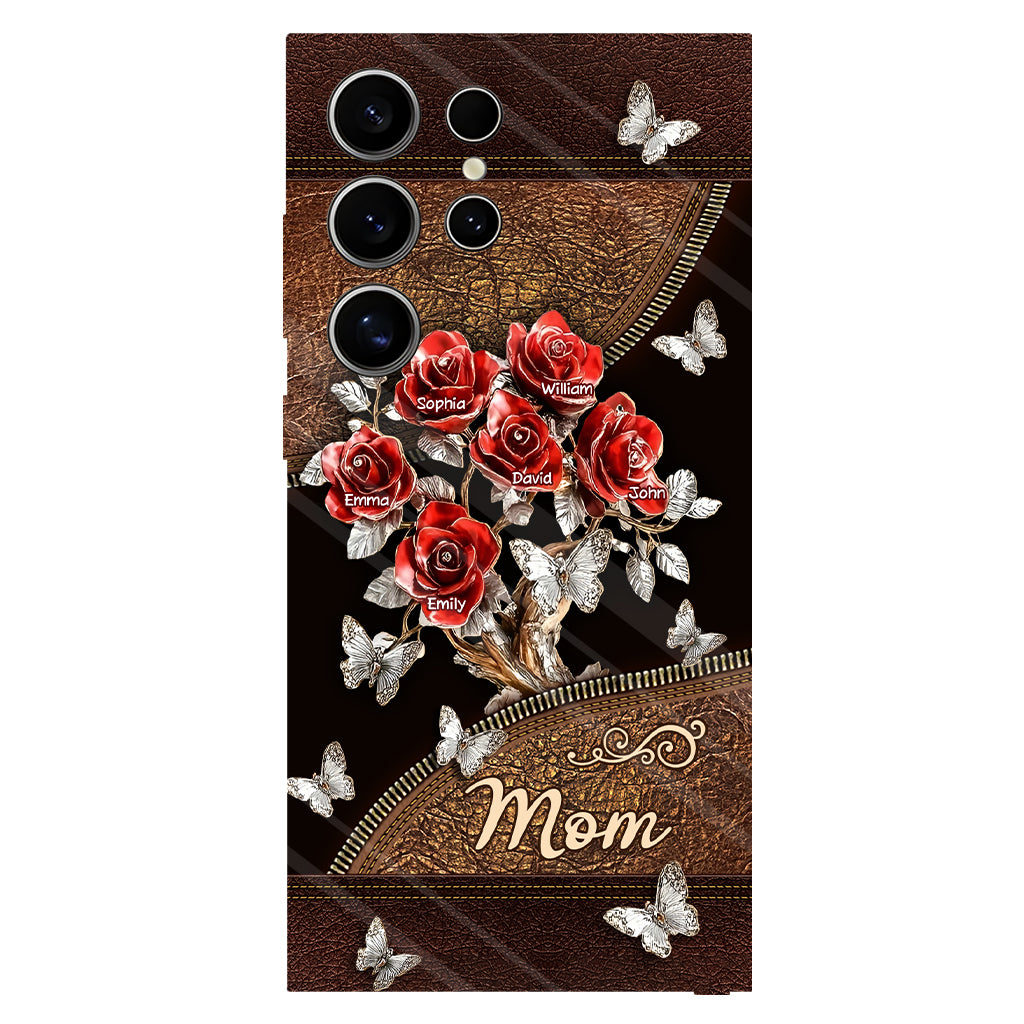 Beautiful Roses Gift For Mom, Grandma,... - Personalized Mother Full Print Phone Case