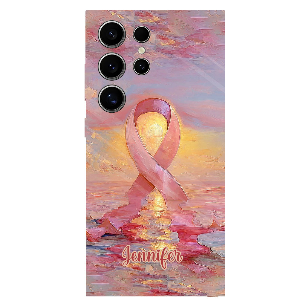 Strong Warriors - Personalized Breast Cancer Awareness Full Print Phone Case
