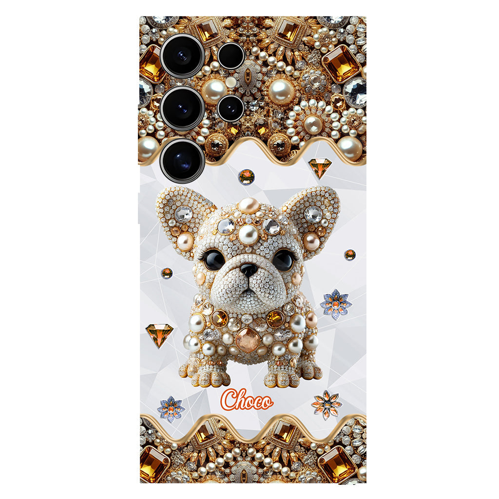 Love French Bulldog - Personalized Dog Full Print Phone Case