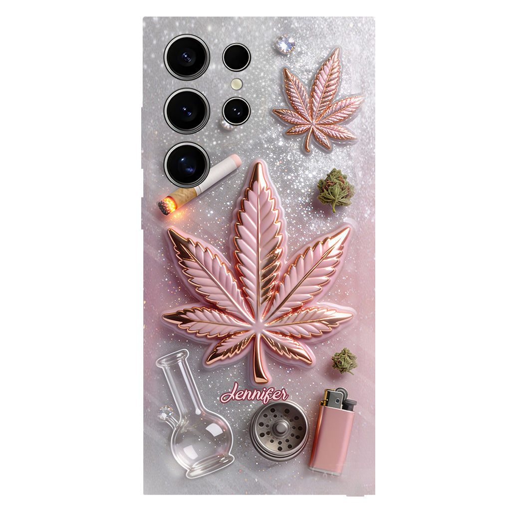 Magic Leaf - Personalized Weed Full Print Phone Case