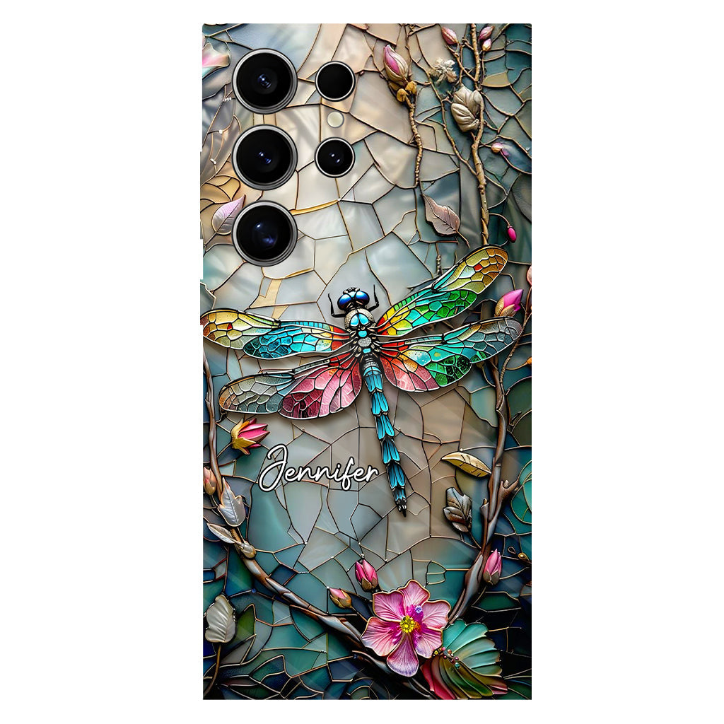 Love Dragonflies - Personalized Dragonfly Full Print Phone Case