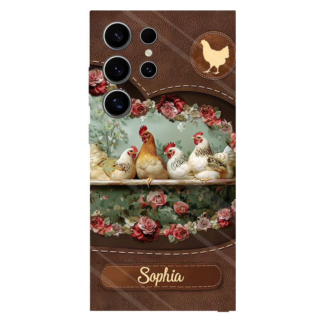 Chicken Lady - Personalized Chicken Full Print Phone Case