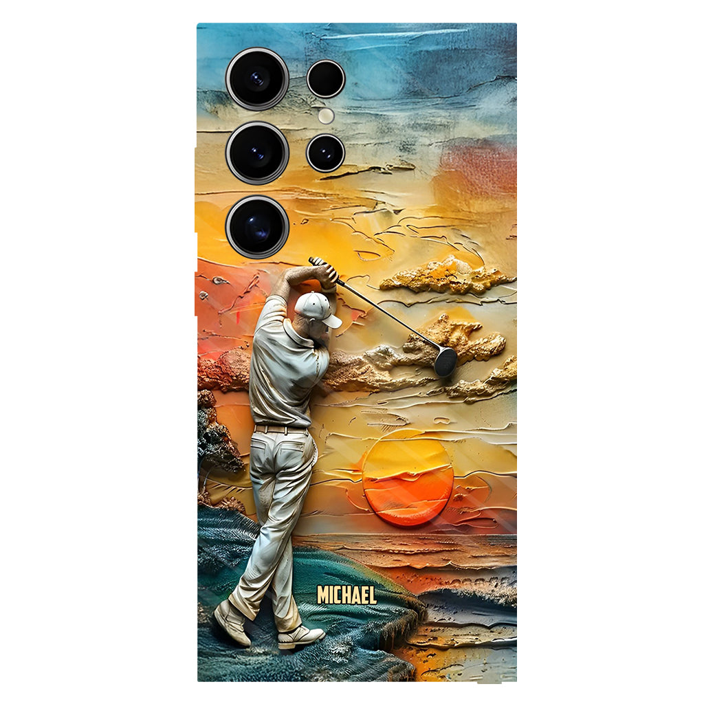 Golf Is My Life - Personalized Golf Full Print Phone Case