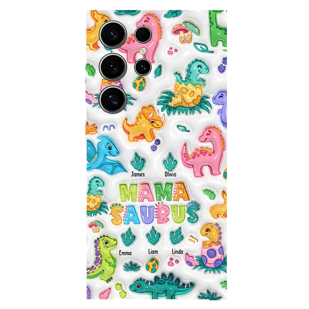 Mamasaurus - Personalized Mother Full Print Phone Case