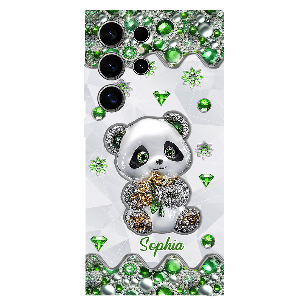 Just A Girl Who Loves Pandas - Personalized Panda Lover Full Print Phone Case