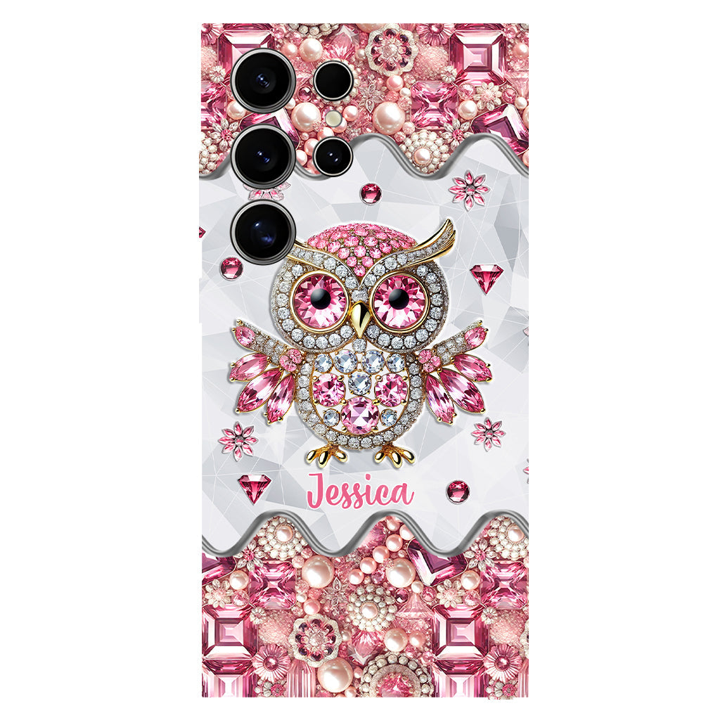 Just A Girl Who Loves Owls - Personalized Owl Full Print Phone Case