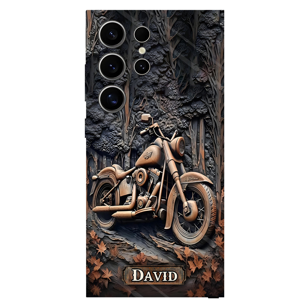 Time To Ride - Personalized Biker Full Print Phone Case