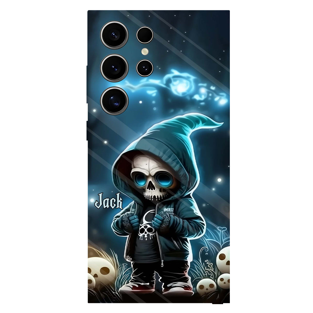 Cool Dude - Personalized Skull Full Print Phone Case