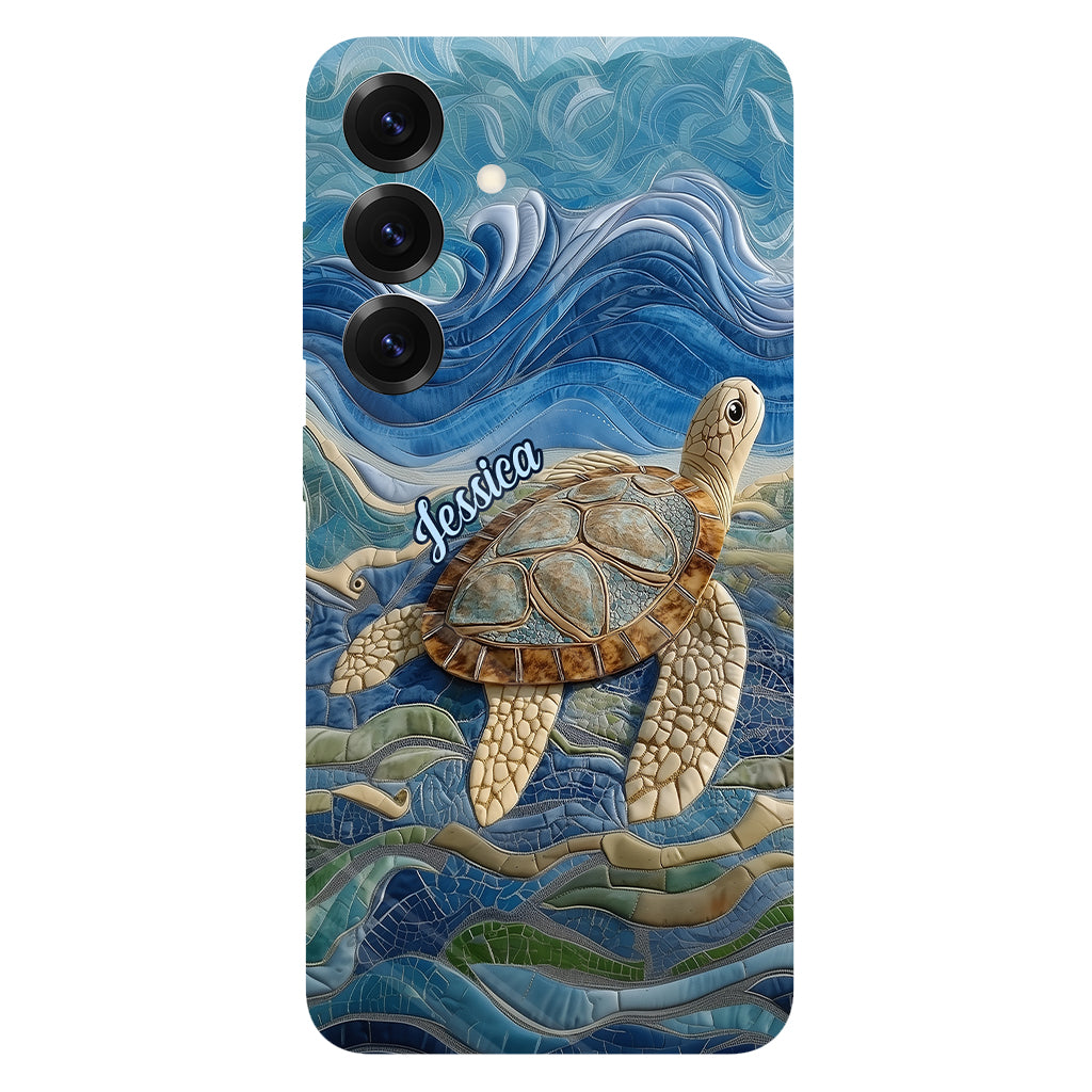 Love Turtles - Personalized Turtle Full Print Phone Case