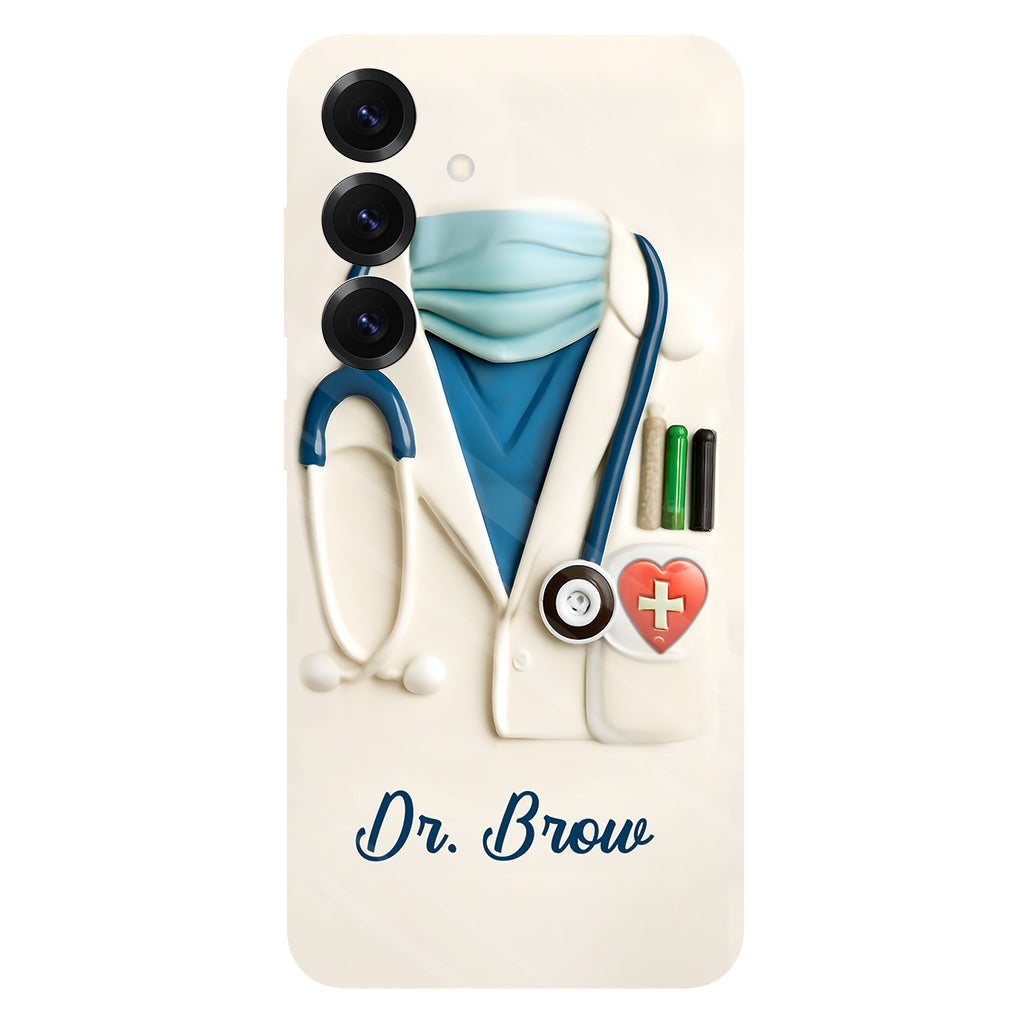 Medical Appreciation Design With Stethoscope - Personalized Full Print Phone Case
