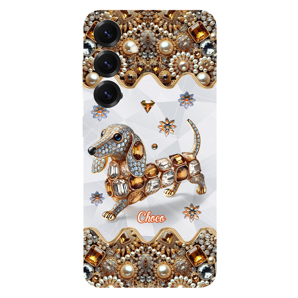 Love Dachshunds - Personalized Dog Full Print Phone Case
