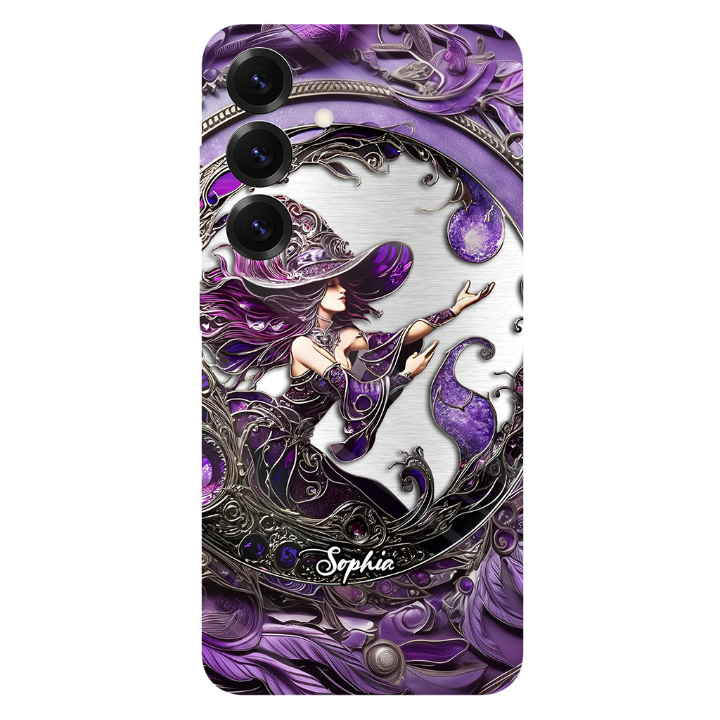 Beautiful Witch - Personalized Witch Full Print Phone Case