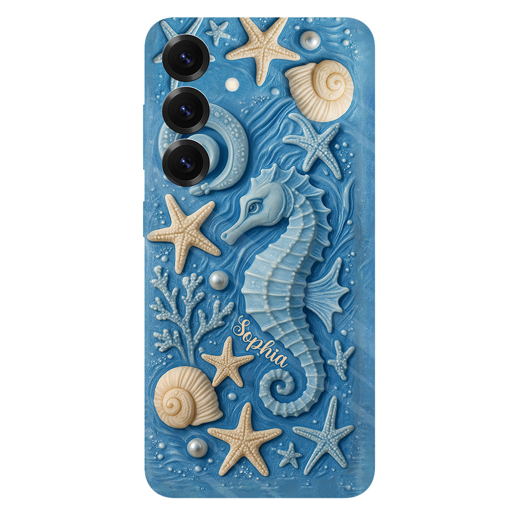 Just A Girl Who Loves Ocean - Personalized Sea Lover Full Print Phone Case