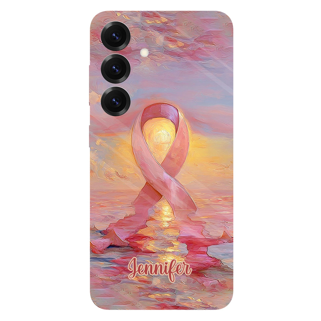 Strong Warriors - Personalized Breast Cancer Awareness Full Print Phone Case