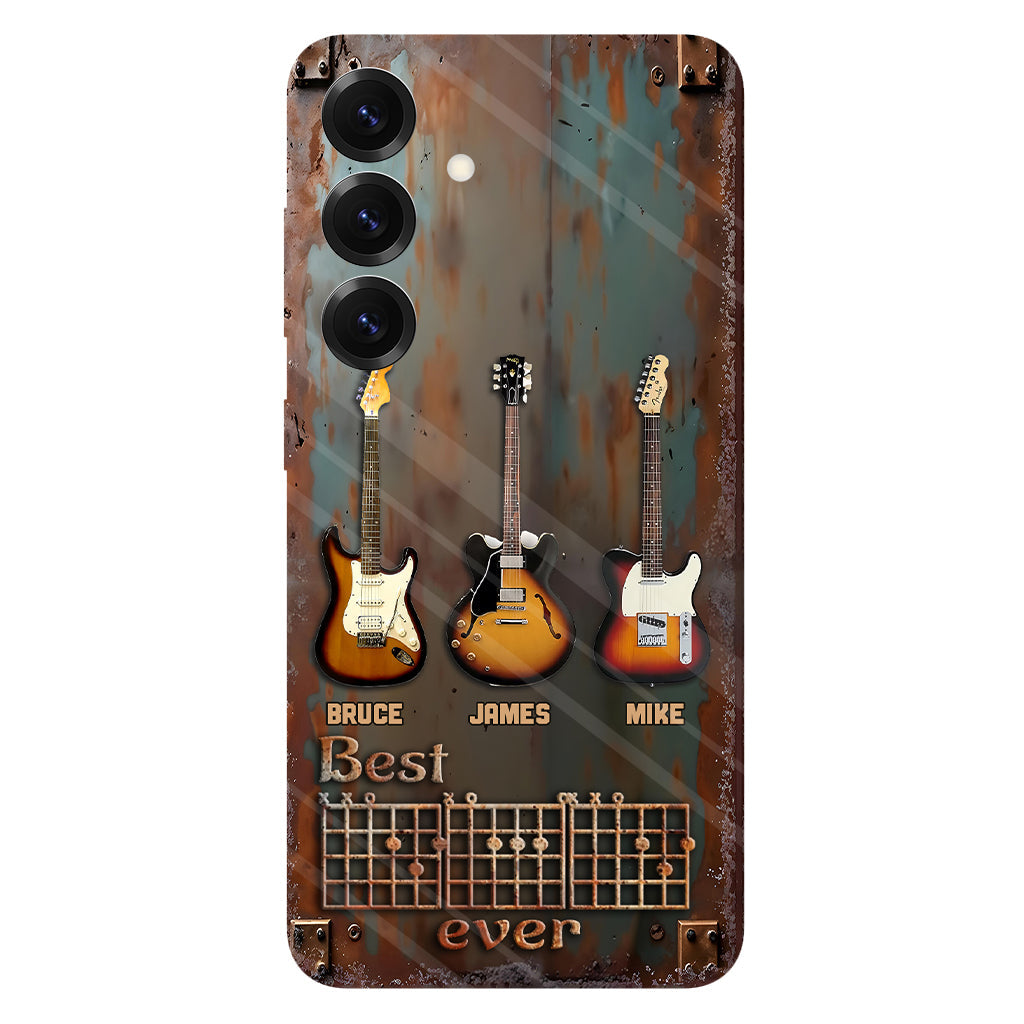 Best Guitar Dad Ever - Personalized Guitar Full Print Phone Case