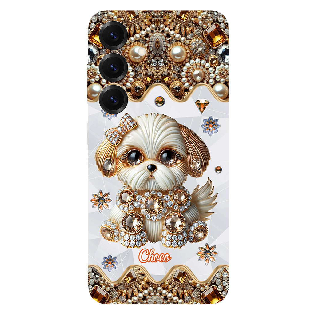 Love Shih Tzu - Personalized Dog Full Print Phone Case