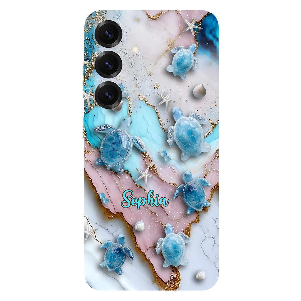 Love Turtles - Personalized Turtle Full Print Phone Case