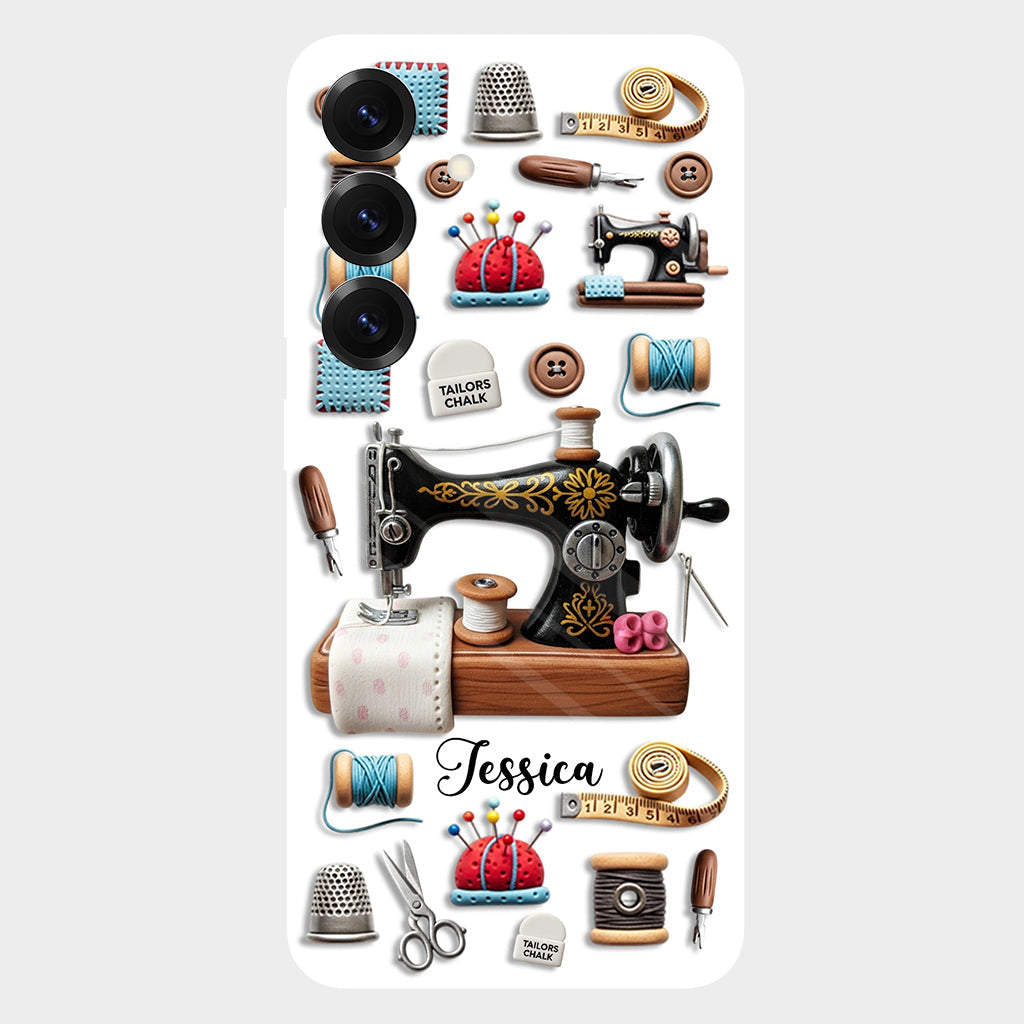Stunning Sewing Machine - Personalized Sewing Full Print Phone Case