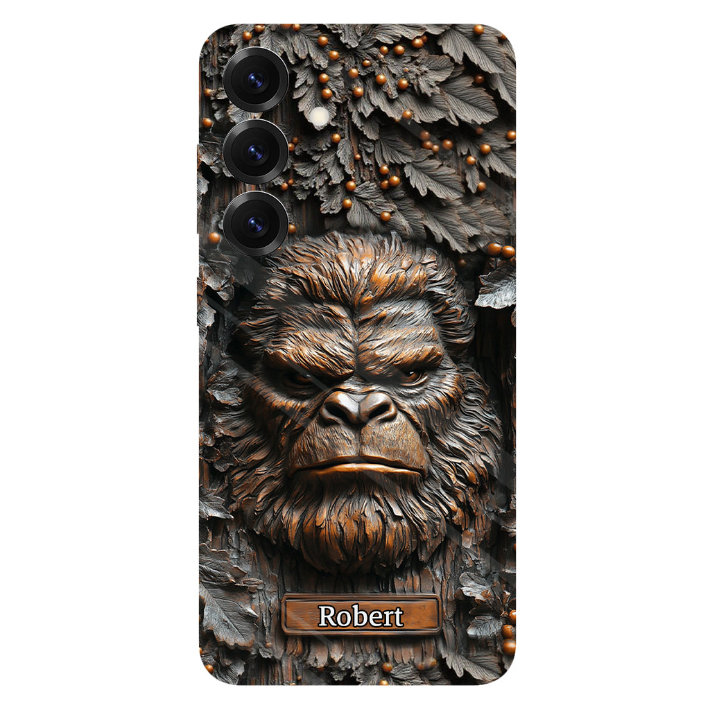 Sasquatch - Personalized Camping Full Print Phone Case