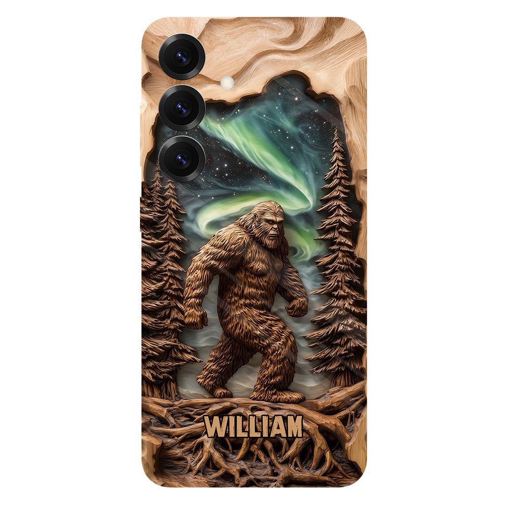 Into The Forest I Go - Personalized Hiking Full Print Phone Case