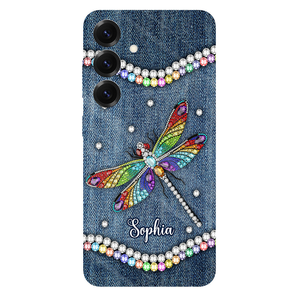 Beautiful Dragonfly - Personalized Dragonfly Full Print Phone Case