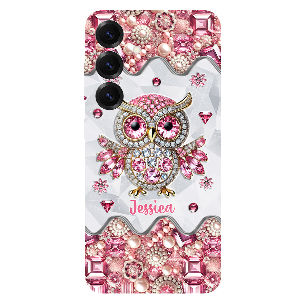 Just A Girl Who Loves Owls - Personalized Owl Full Print Phone Case
