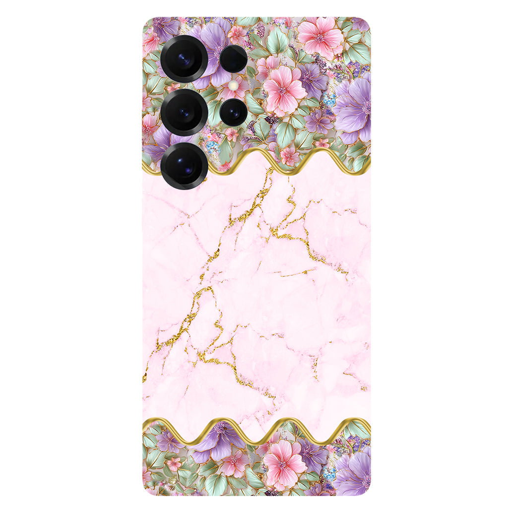 Love Butterfly - Personalized Butterfly Full Print Phone Case & Phone Grip