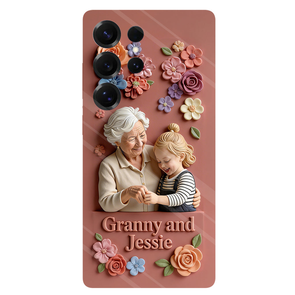 Perfect Gift For Her - Personalized Grandma Full Print Phone Case