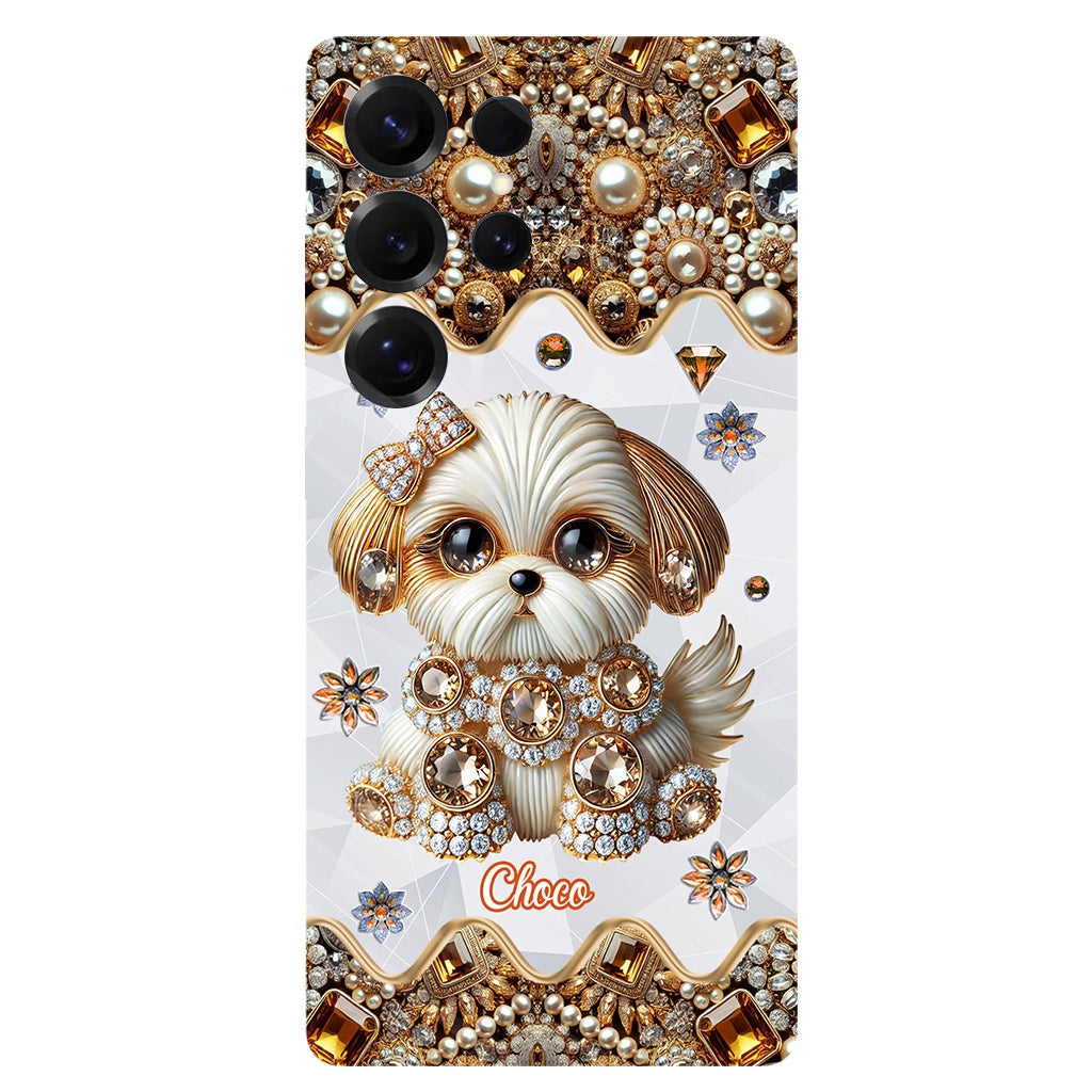 Love Shih Tzu - Personalized Dog Full Print Phone Case