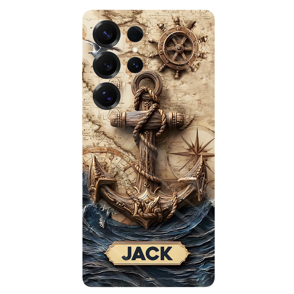 Proud Sailor - Personalized Boating Full Print Phone Case