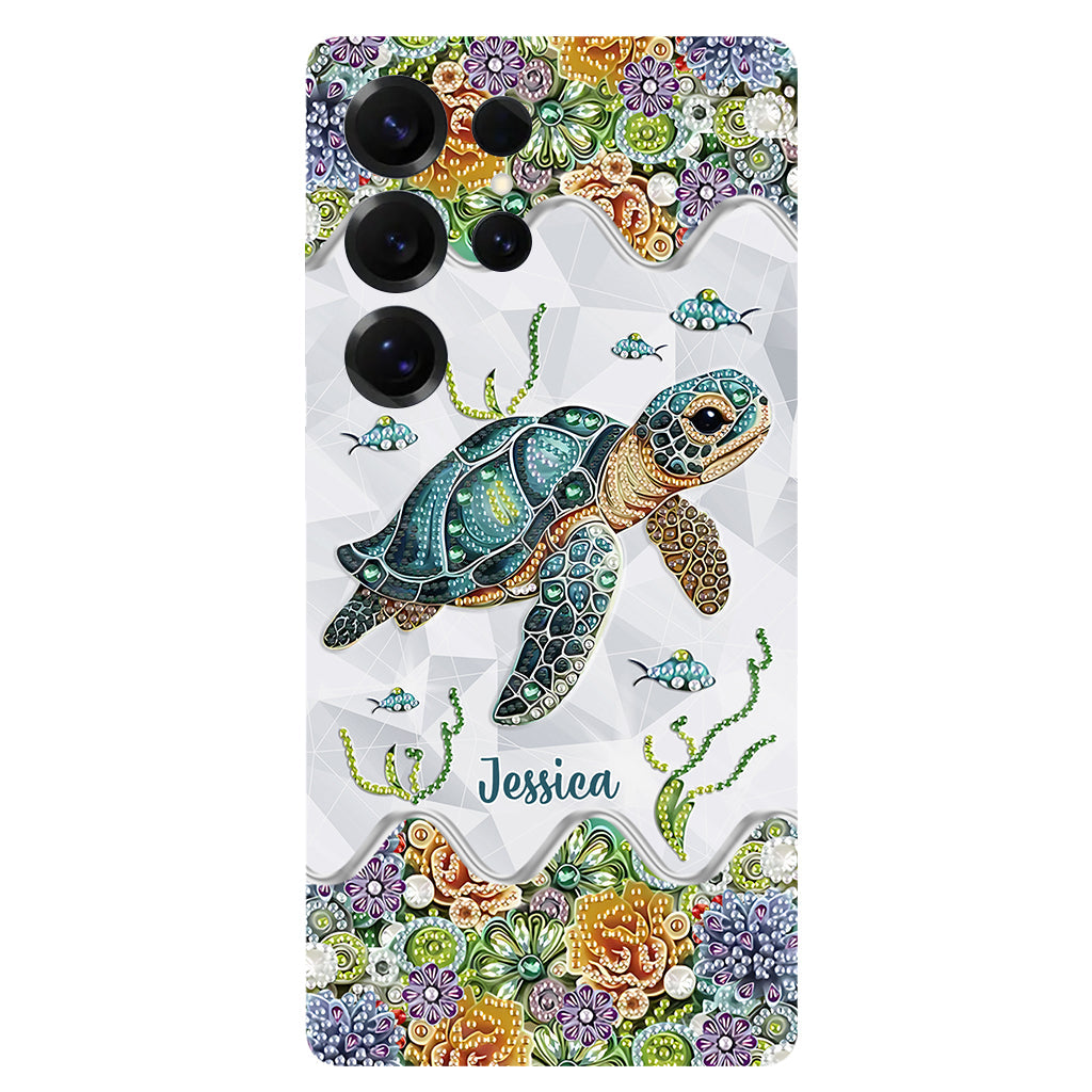 Just A Girl Who Loves Turtle - Personalized Turtle Full Print Phone Case