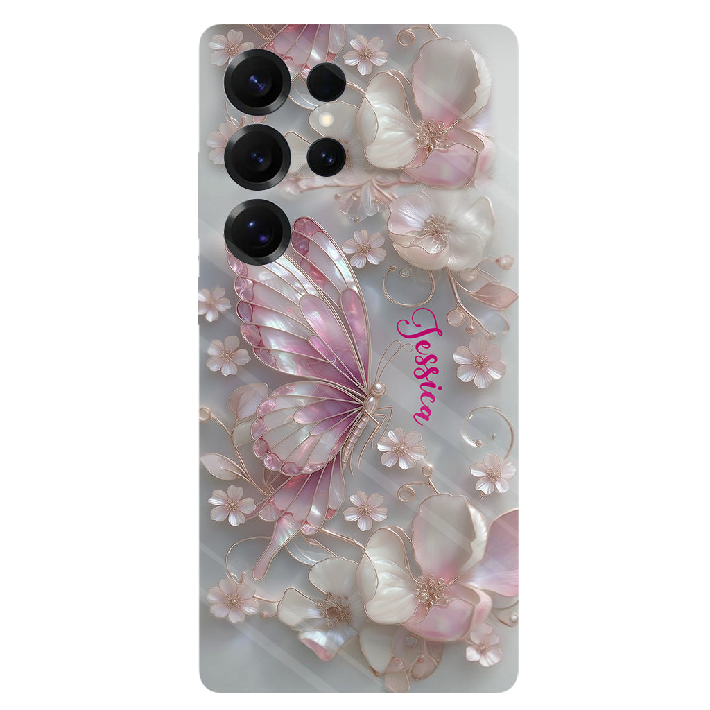 Love Butterflies - Personalized Butterfly Full Print Phone Case