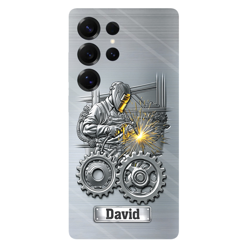 Strong Ones Become Welder - Personalized Welder Full Print Phone Case