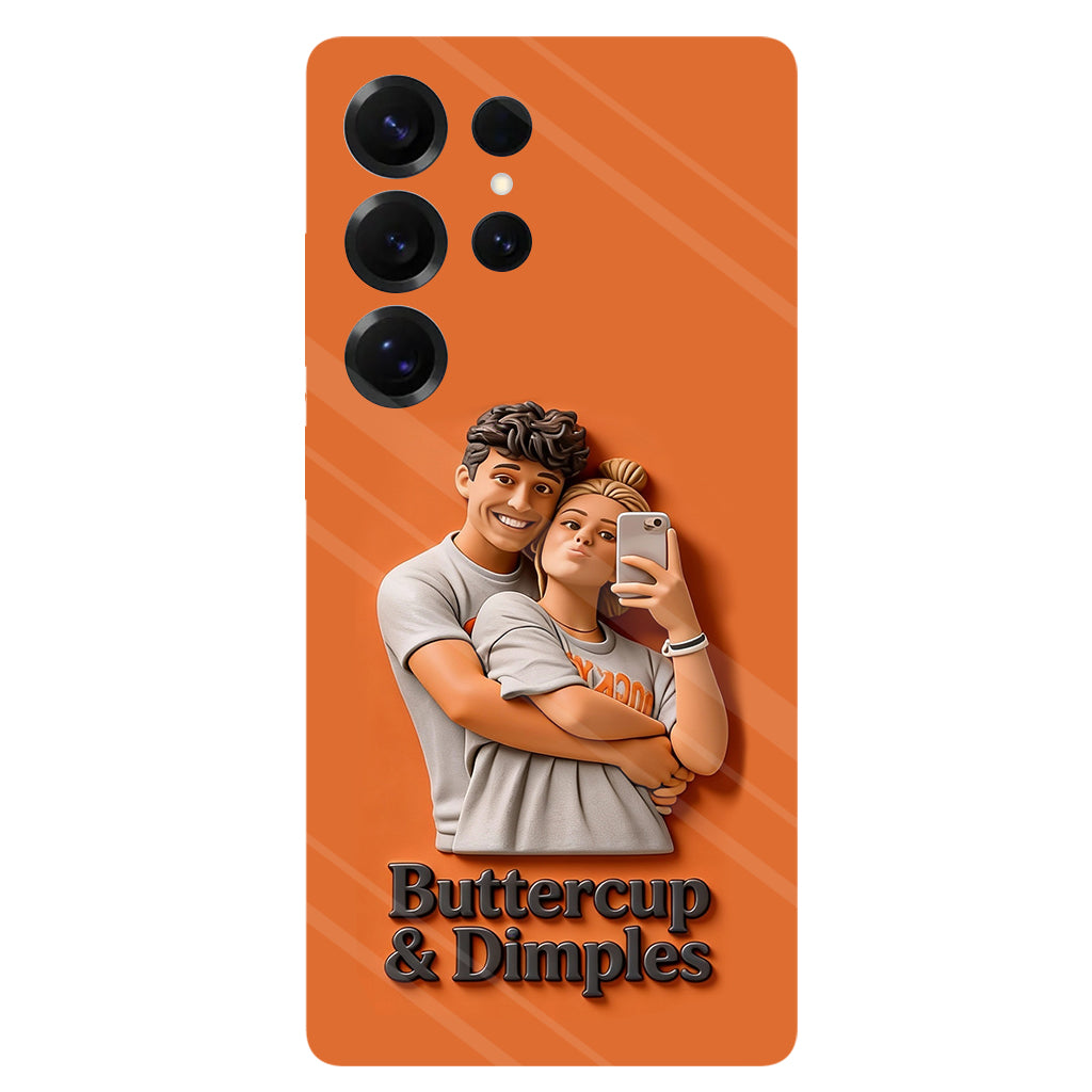 Custom From Any Photo - Perfect Valentine's Day Gift - Personalized Couple Full Print Phone Case