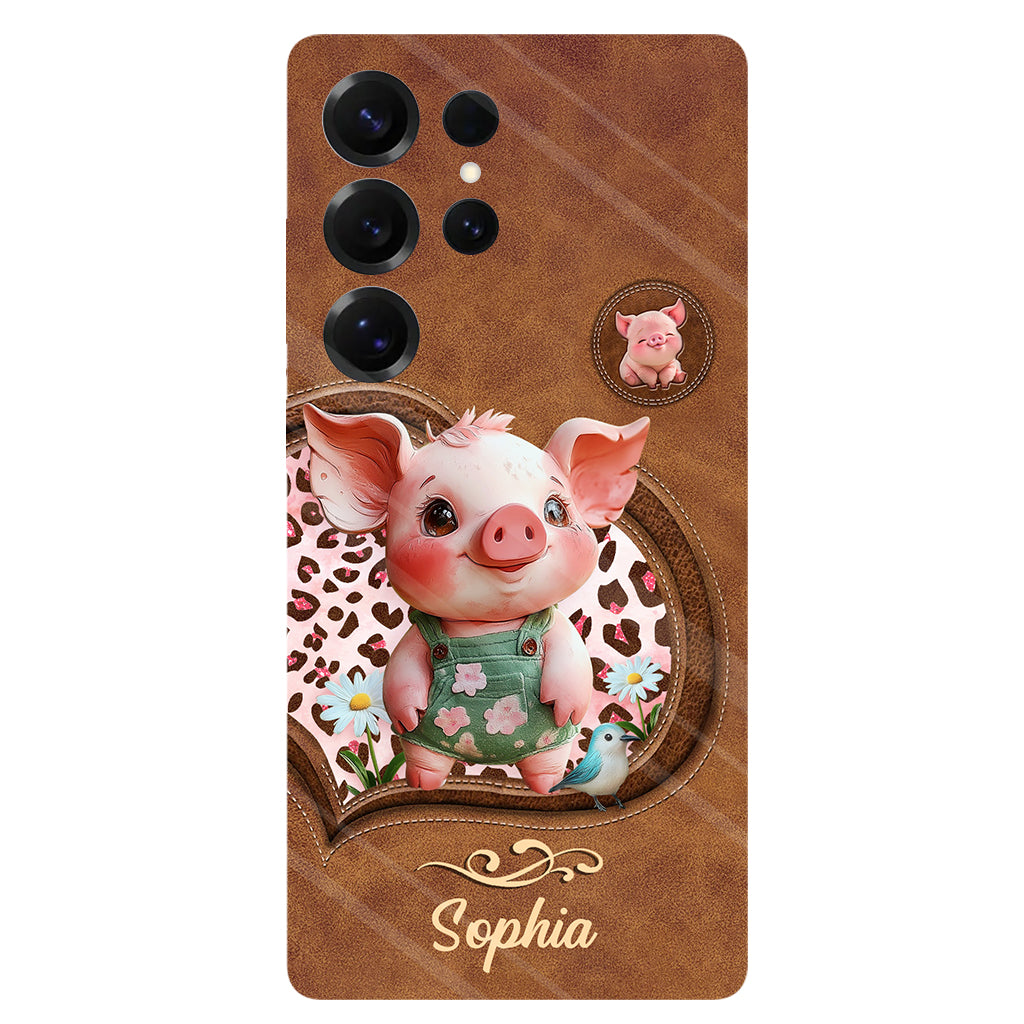 Cute Pig - Personalized Pig Lover Full Print Phone Case