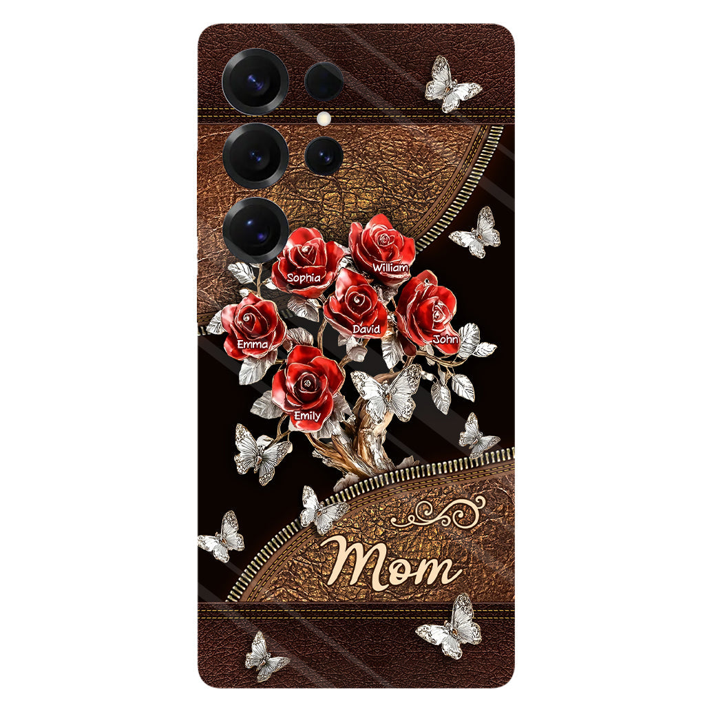 Beautiful Roses Gift For Mom, Grandma,... - Personalized Mother Full Print Phone Case