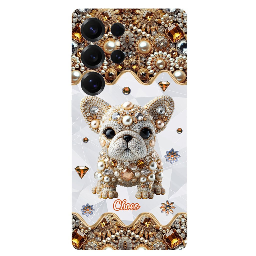 Love French Bulldog - Personalized Dog Full Print Phone Case