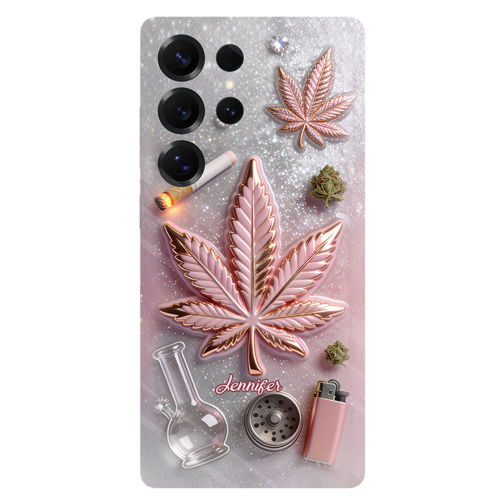 Magic Leaf - Personalized Weed Full Print Phone Case